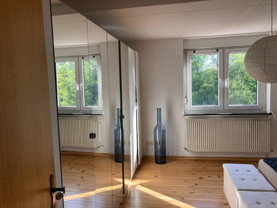 Sonnige Etagen-Wohnung, Alleinige Nutzung, Wasserbett Neunkirchen  Exterior photo